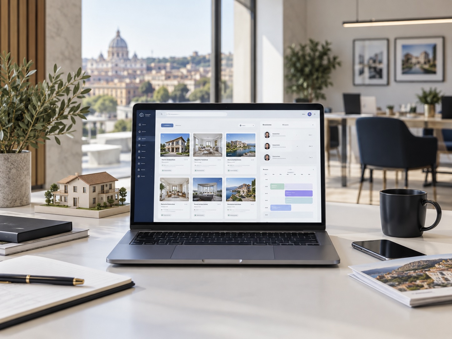 Gestionale immobiliare Novelo utilizzato in agenzia